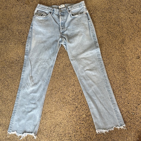 AGOLDE Low Slung Baggy 100% Organic Cotton Denim - Picture 1 of 4